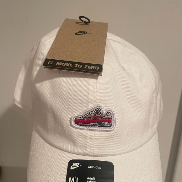 Nike Adult Unisex Club Unstructured Graphic Sneaker Air Max Cap Sz M/L NWT - Picture 2 of 7